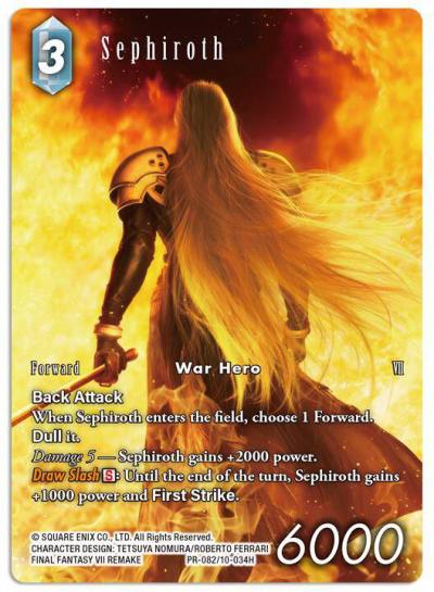 Sephiroth Full Art PR-082/10-034H FF: Promo Cards Final Fantasy card
