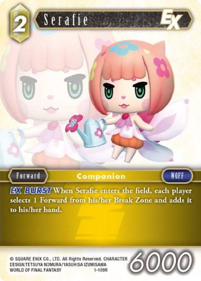Serafie 1-109R Opus I Final Fantasy card