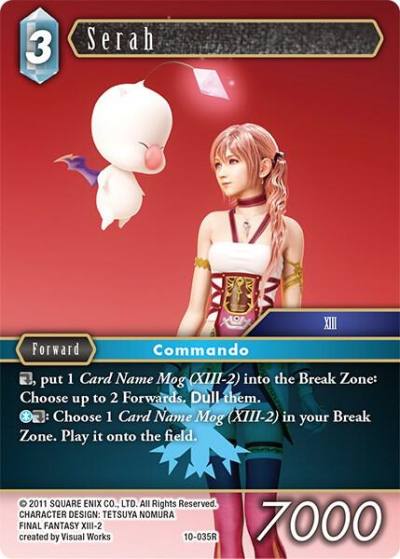 Serah 10-035R Opus X Final Fantasy card