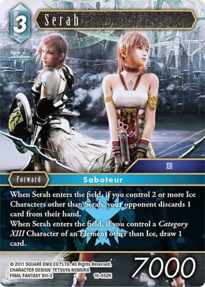 Serah 16-032H Emissaries of Light Final Fantasy card