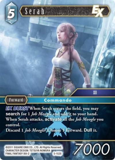 Serah EX 5-152S Opus V Final Fantasy card