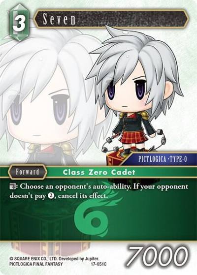 Seven 17-051C Rebellion's Call Final Fantasy card