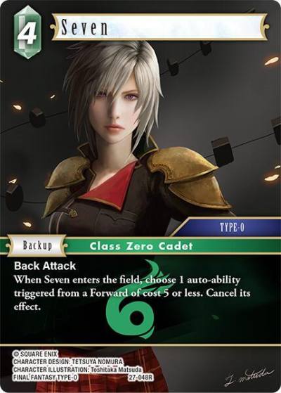 Seven 27-048R Journey of discovery Final Fantasy card