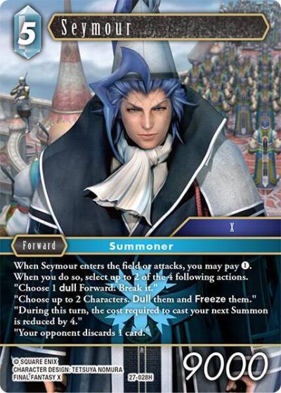 Seymour 27-028H Journey of discovery Final Fantasy card