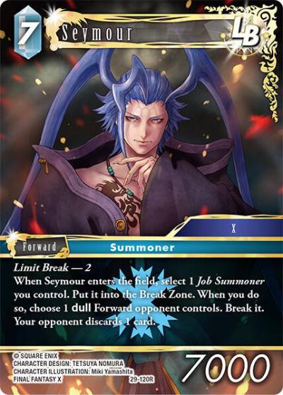 Seymour 29-120R Blissful Eternity Final Fantasy card