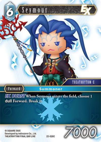 Seymour EX 22-026C Hidden Hope Final Fantasy card