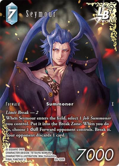 Seymour (Full Art) 29-120R Blissful Eternity Final Fantasy card