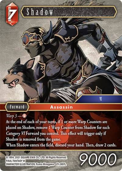 Shadow 21-007L Beyond Destiny Final Fantasy card