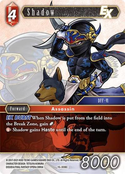Shadow EX 15-008C Crystal Dominion Final Fantasy card