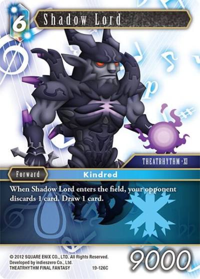 Shadow Lord 19-126C From Nightmares Final Fantasy card
