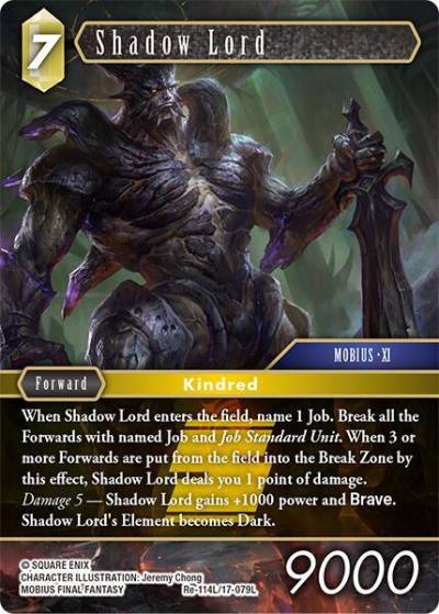 Shadow Lord Re-114L/17-079L Legacy Collection Final Fantasy card