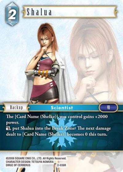 Shalua 2-036R Opus II Final Fantasy card