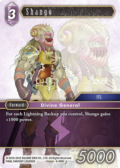 Shango 8-098C Opus VIII Final Fantasy card