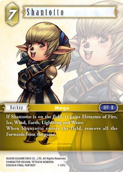 Shantotto 1-107L Opus I Final Fantasy card