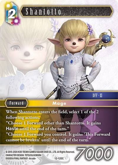 Shantotto 12-120C Opus XII Final Fantasy card