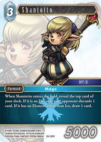 Shantotto 28-029C Dreamlike Oceans Final Fantasy card