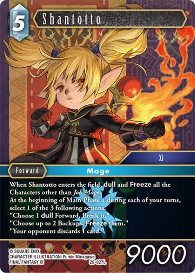 Shantotto 29-027L Blissful Eternity Final Fantasy card