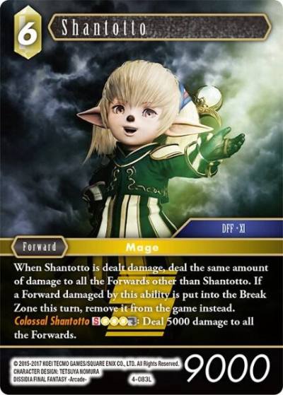 Shantotto 4-083L Opus IV Final Fantasy card