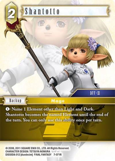 Shantotto 7-071R Opus VII Final Fantasy card