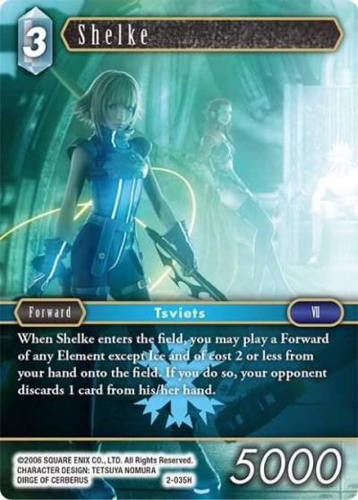 Shelke 2-035H Opus II Final Fantasy card