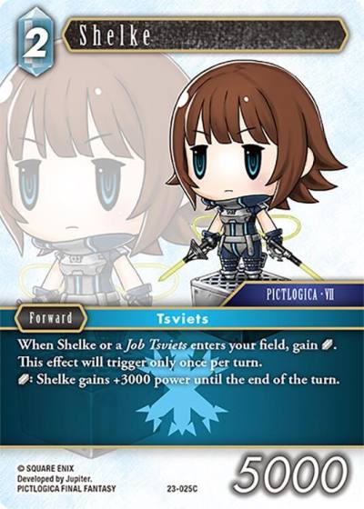 Shelke 23-025C Hidden Trials Final Fantasy card