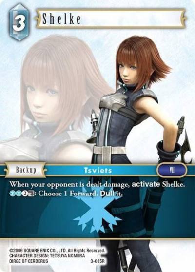 Shelke 3-035R Opus III Final Fantasy card