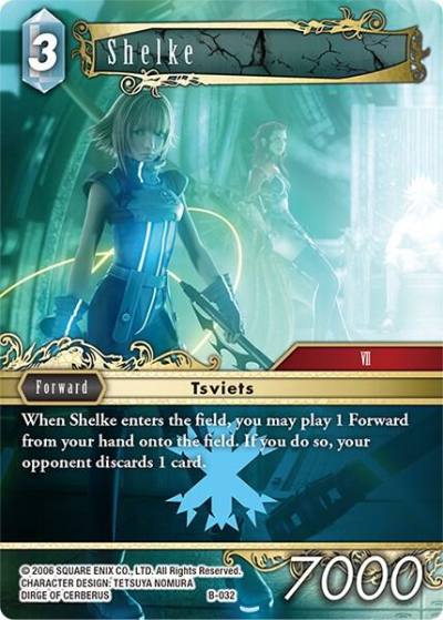 Shelke B-032 Boss Deck: Final Fantasy VII Final Fantasy card