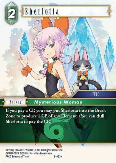 Sherlotta 8-053H Opus VIII Final Fantasy card