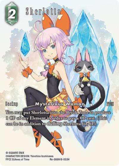 Sherlotta Full Art Re-066H/8-053H Legacy Collection Final Fantasy card