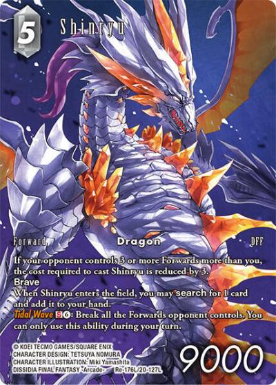 Shinryu Full Art Re-176L/20-127L Legacy Collection Final Fantasy card