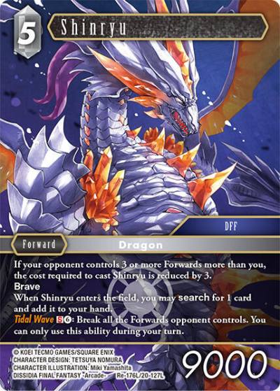Shinryu Re-176L/20-127L Legacy Collection Final Fantasy card