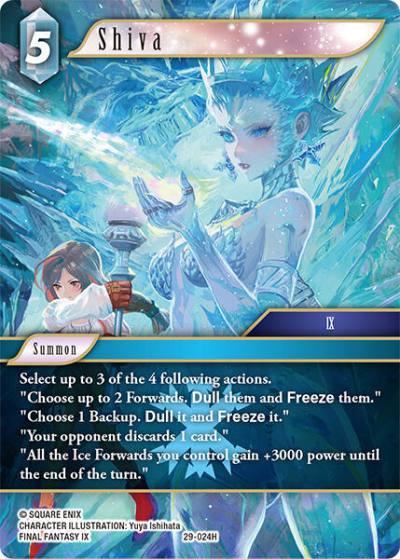 Shiva 29-024H Blissful Eternity Final Fantasy card