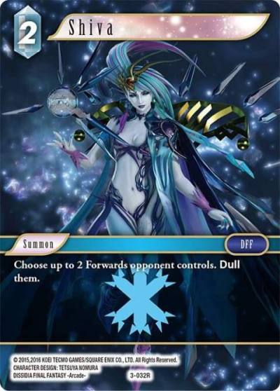 Shiva 3-032R Opus III Final Fantasy card