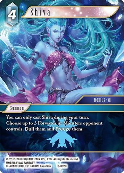 Shiva 8-032R Opus VIII Final Fantasy card