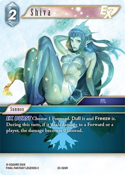 Shiva EX 23-024R Hidden Trials Final Fantasy card