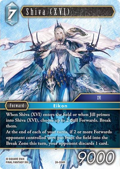 Shiva XVI 24-024R Hidden Legends Final Fantasy card