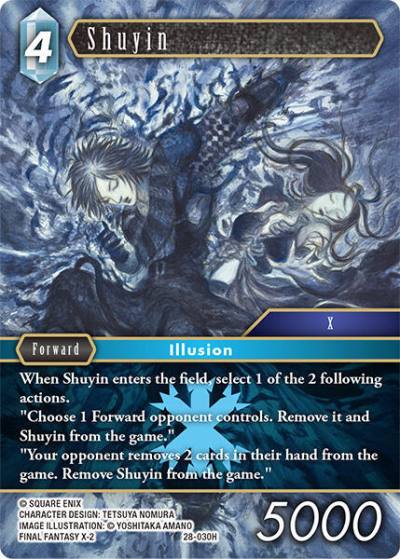 Shuyin 28-030H Dreamlike Oceans Final Fantasy card