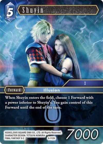 Shuyin 6-112H Opus VI Final Fantasy card