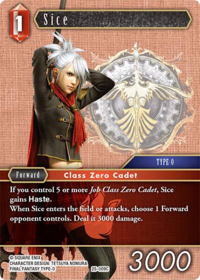 Sice 25-009C Tears of the Planet Final Fantasy card