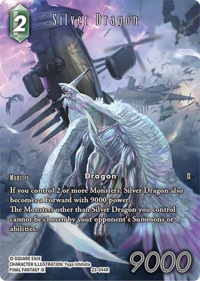 Silver Dragon Full Art 23-044R Hidden Trials Final Fantasy card