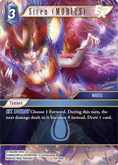 Siren MOBIUS 24-099C Hidden Legends Final Fantasy card