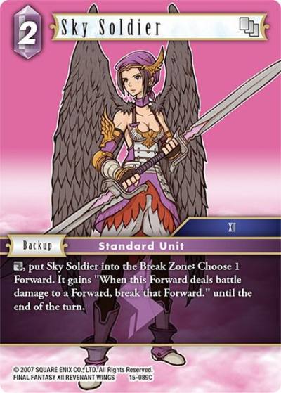 Sky Soldier 15-089C Crystal Dominion Final Fantasy card