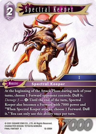 Spectral Keeper 16-098H Emissaries of Light Final Fantasy card