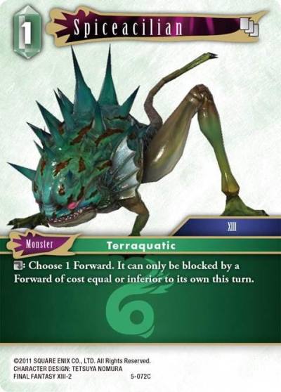 Spiceacilian 5-072C Opus V Final Fantasy card