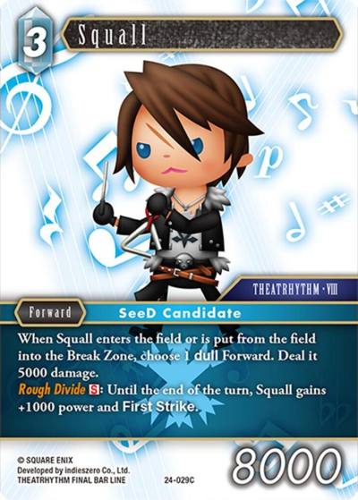 Squall 24-029C Hidden Legends Final Fantasy card