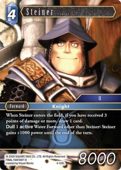 Steiner 4-129L Opus IV Final Fantasy card
