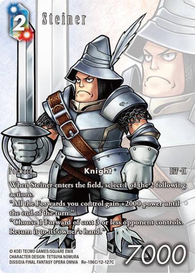 Steiner Full Art Re-196C/12-127C Legacy Collection Final Fantasy card