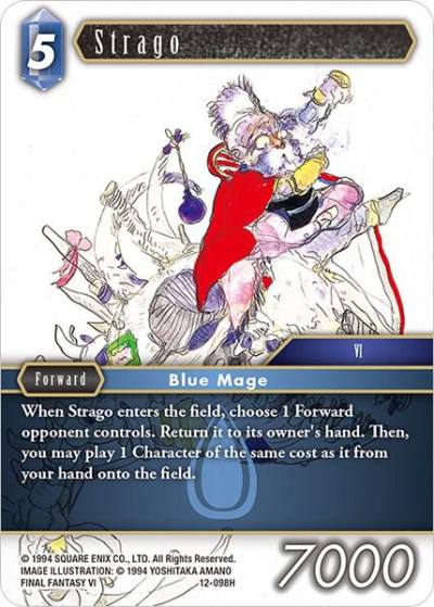 Strago 12-098H Opus XII Final Fantasy card