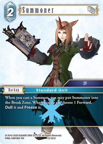 Summoner 12-031C Opus XII Final Fantasy card