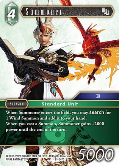 Summoner 21-047C Beyond Destiny Final Fantasy card